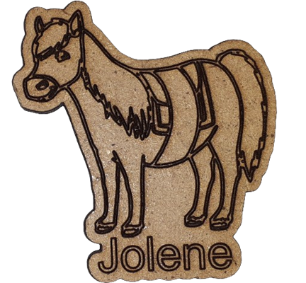 Magnet - Poney personnalisable